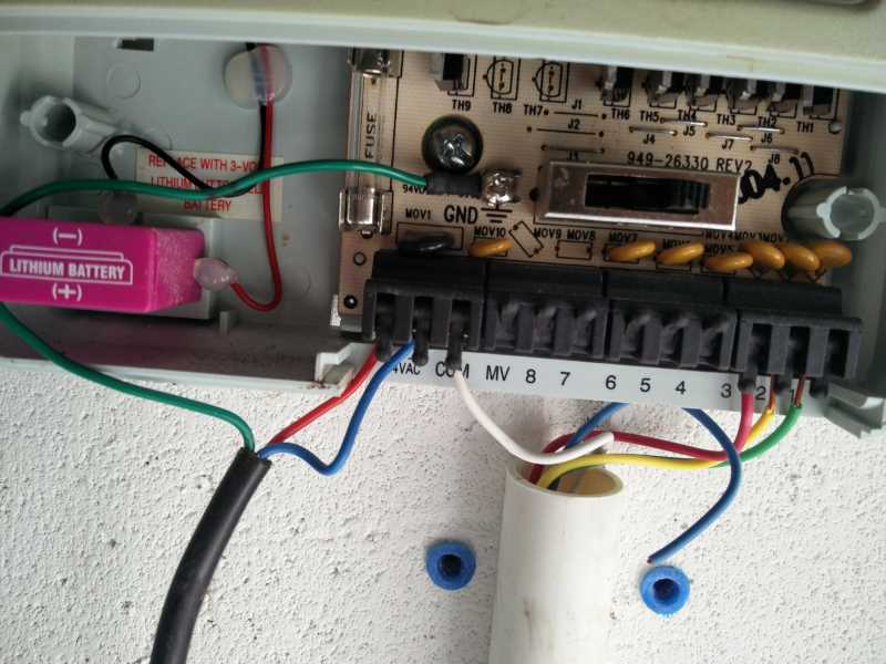 Checking if rain sensor is connected to common wire and working