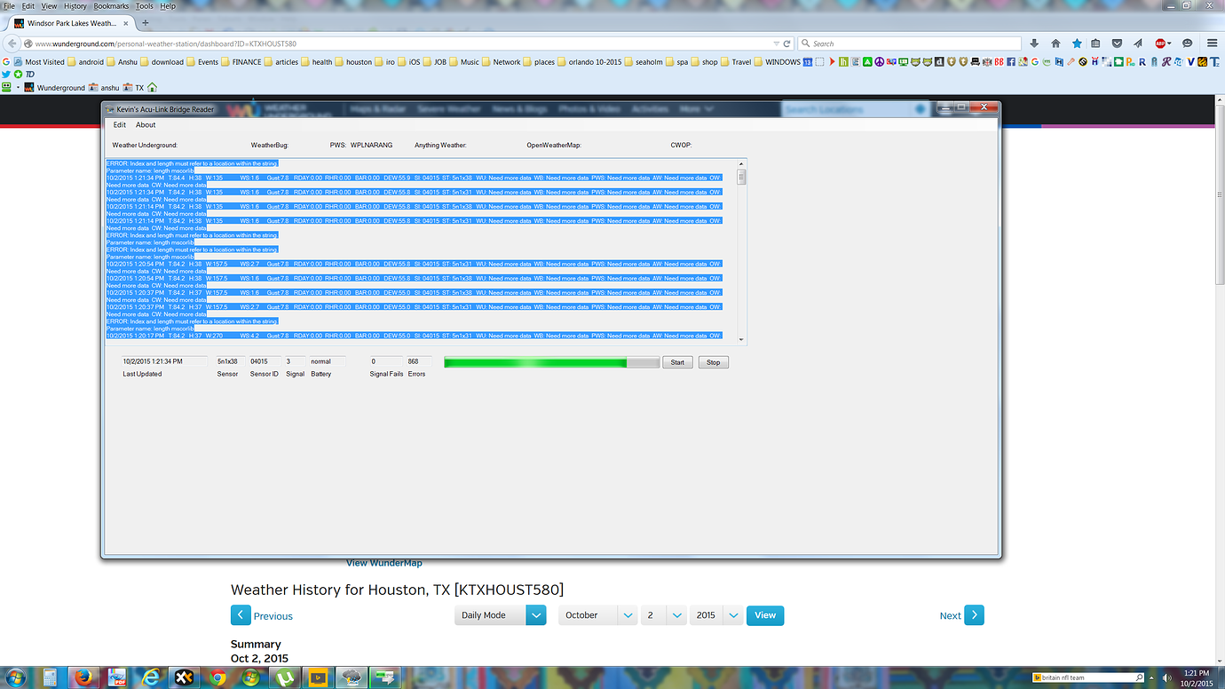 Wunderground Archive