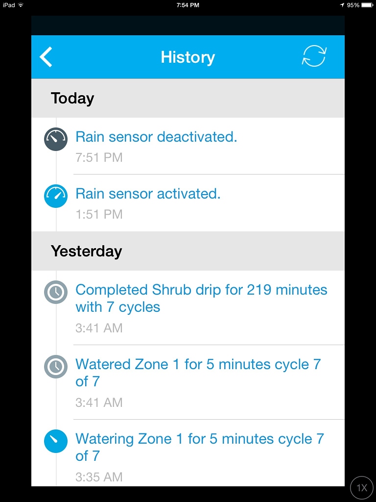 Rain sensor shows activated, then deactivated? Archive Rachio