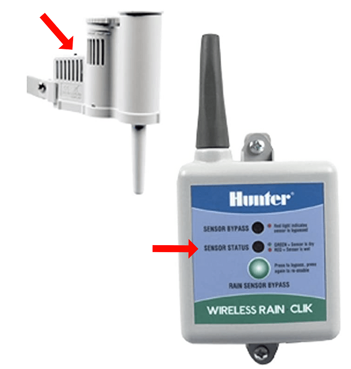 Connecting Hunter Rain Clik Sensor to Rachio 3 (solved) Rain Sensors