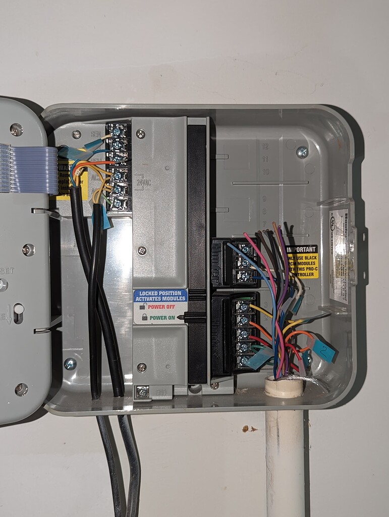 Hunter ProC to Rachio 3 Installation/Wiring Help Wiring Rachio