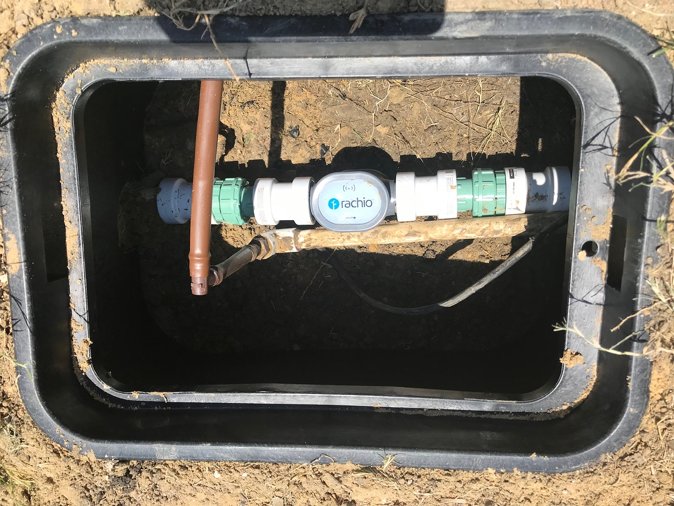 Flow Meter Placement between the main valve and the first zone ...