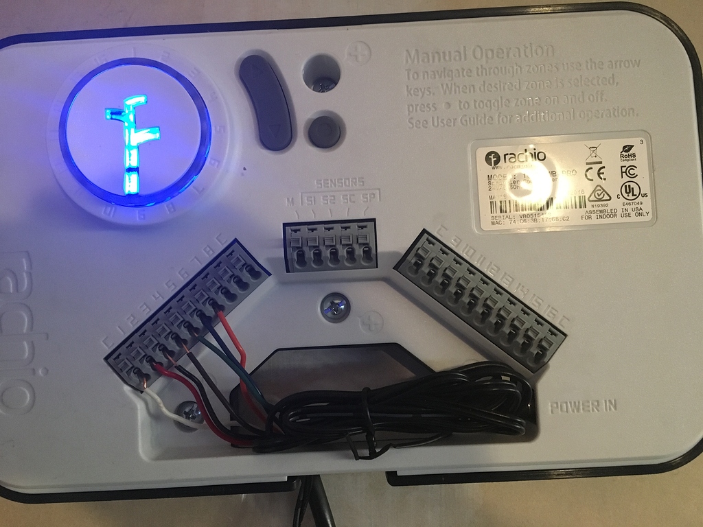 System not working but App is - Wiring - Rachio Community