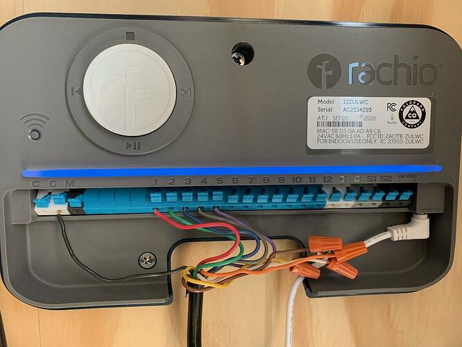 Rachio 3 Wiring 1