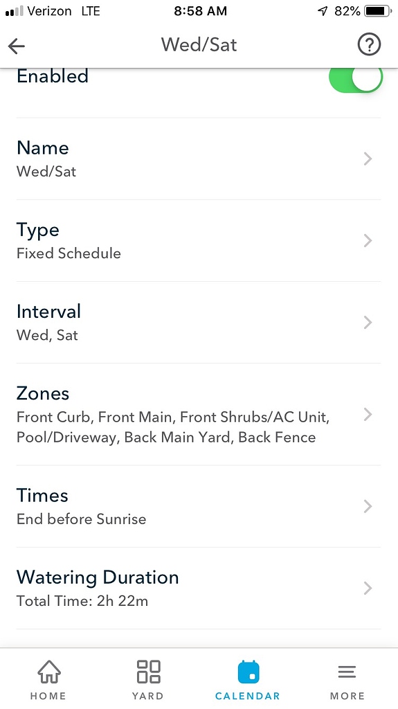 Fixed Schedule wont show on Calendar (solved controller in standby