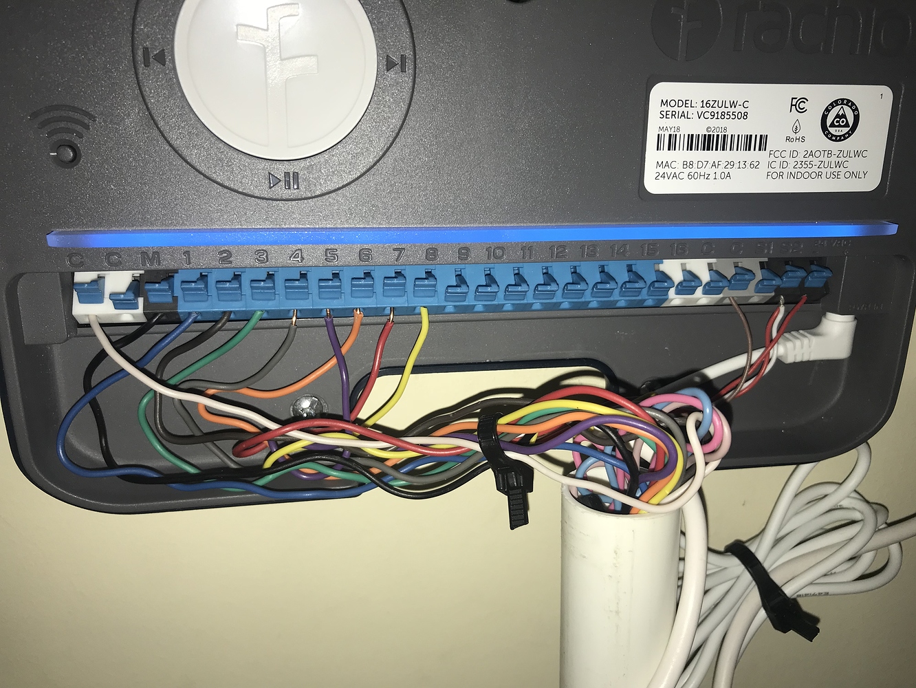 Rachio 3 Wiring Diagram