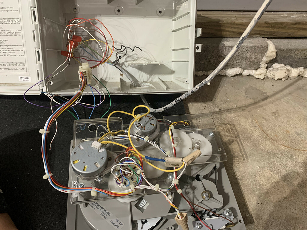 Wiring help rainbird rc 7bi - Rachio Community