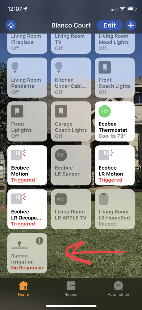 Rachio 3 and Homekit - Tech Support - Rachio Community