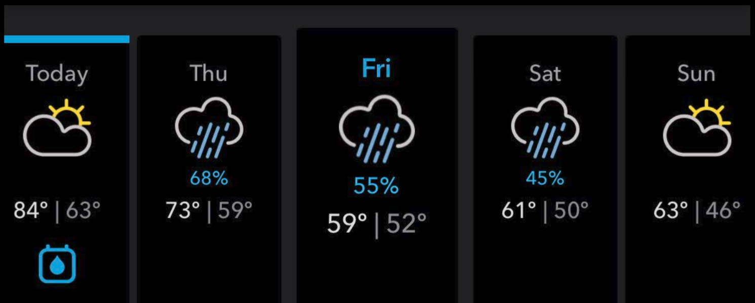 Can I set the weather station from the iOS app? - Settings - Rachio ...