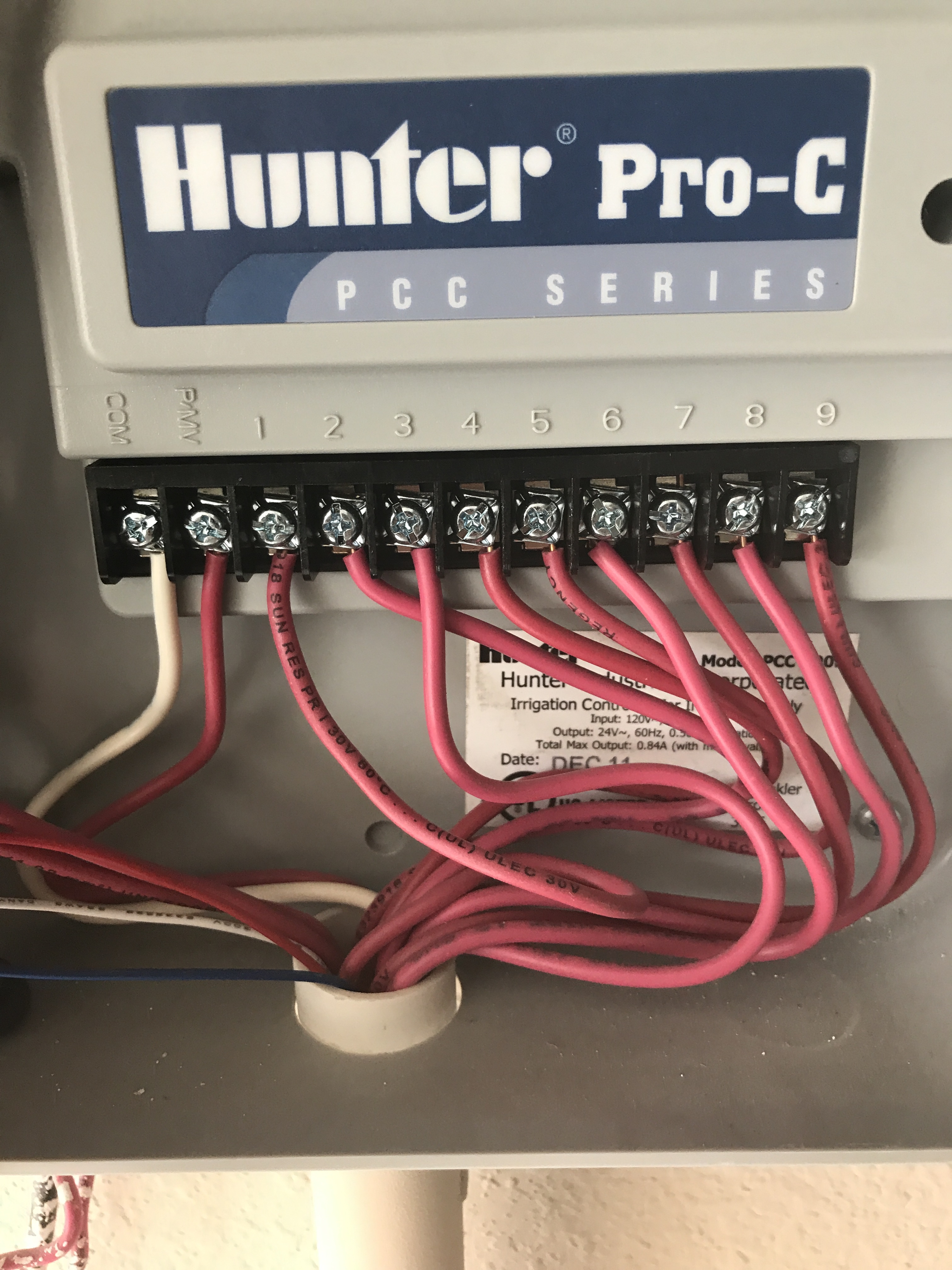 Hunter Pro-C to Gen 2 - Wiring issues - Archive - Rachio Community