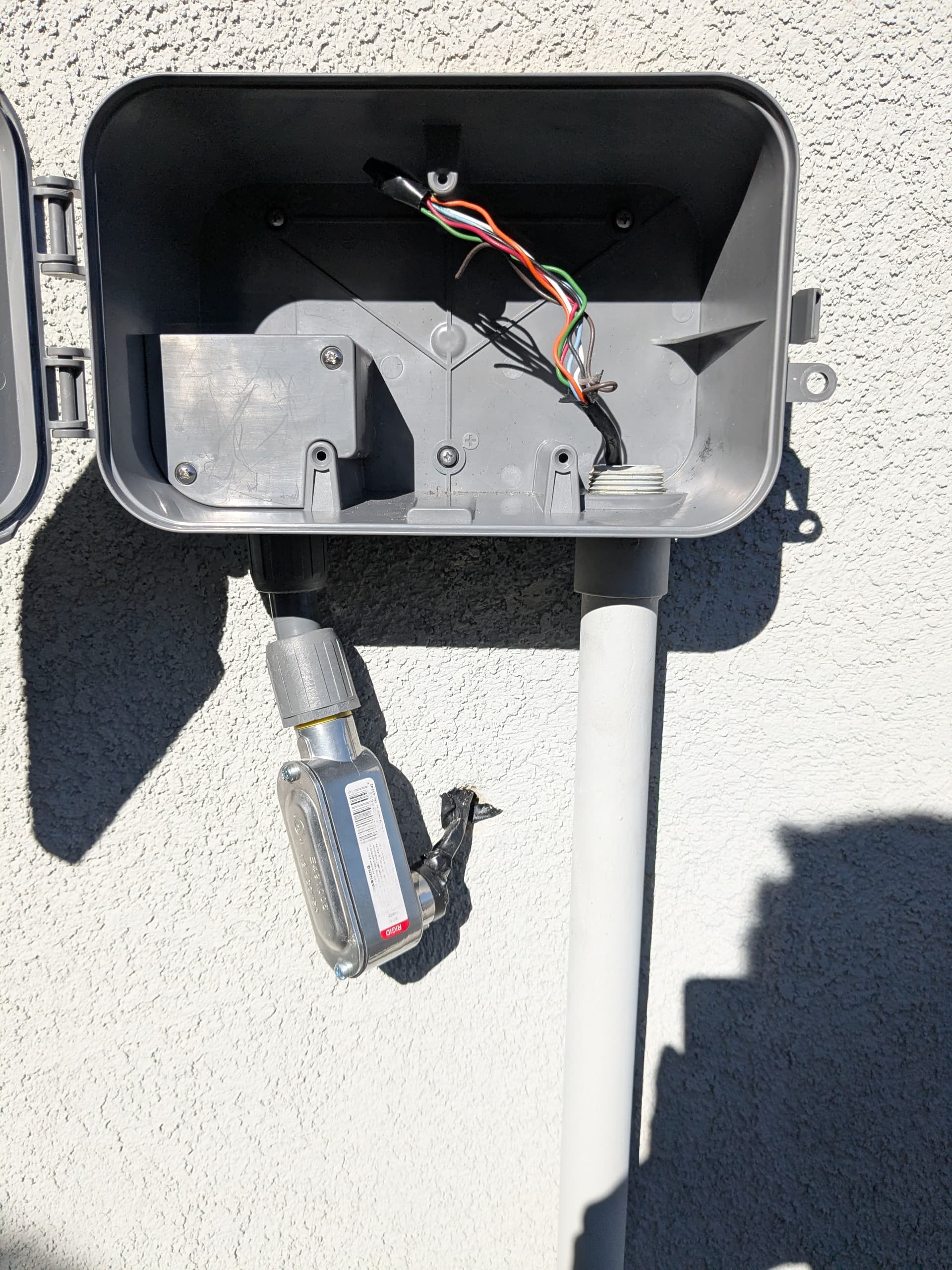 Outdoor Cable Routing Help routing power wires to outdoor enclosure - Getting Started ...